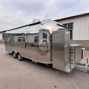 Remolque de Comida de Acero Inoxidable, Cafetería Móvil Especializada, Unidad de Preparación de <span class=keywords><strong>Espresso</strong></span> para Eventos, Mercados, Servicio de Bebidas Corporativas - Product Image 2