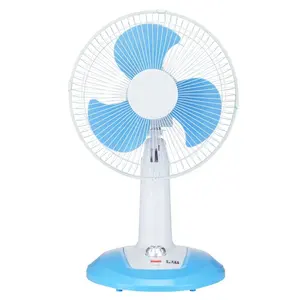 Nieuwste Mode 12/16 Inch Oplaadbare Zonne-energie Tafel Ventilator 12V Dc Huishoudapparatuur Bureau Digitale Fan