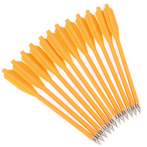 Frecce Corte in Plastica da 2 Pollici Più Vendute - Punta in Ferro Non Filettata da 1,5 cm, Asta in PP Solido, Accessorio per Tiro con l'Arco per Caccia e Tiro - Product Image 5