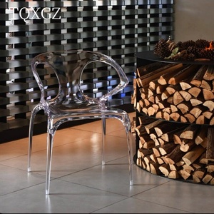 Chaises de salle à manger AVA Roche Bobois, nouveau modèle 2026, luxe léger, design haut de gamme, chaise créative en cristal pour la maison, style célébrité internet - Product Image 4