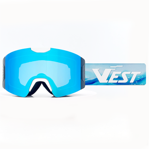 Gafas de esquí con lentes fotocromáticas, lentes magnéticas de fácil cambio, antivaho, anti-UV, logotipo personalizado, gafas de snowboard para nieve, fabricantes - Product Image 5