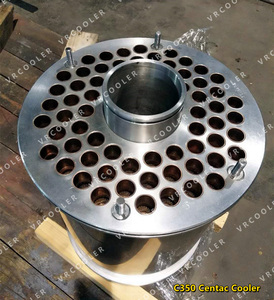 Enfriador de gas Enfriador de aire <span class=keywords><strong>Centac</strong></span> 3CII90M3 Intercooler Aftercooler <span class=keywords><strong>C700</strong></span> Enfriador de compresor de aire con tubos de cobre - Product Image 5