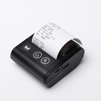Printer Mini Thermal Portabel 58HB2, Printer Mini Bluetooth 3500MAh 58Mm