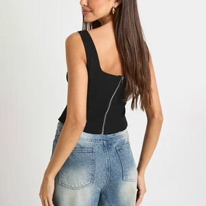 Top Corset Personalizado de Alta Calidad, Transpirable, Antibolitas, con Adornos Florales para Mujer - Product Image 2