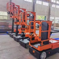 Chariot de cueillette multi-robots Batterie d'entrepôt de supermarché Préparateur de commandes DC avec capacité de charge 250kg 150kg 90kg