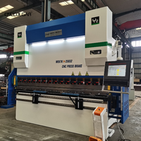 Prensa Plegadora Hidráulica CNC de 250T/3200 con Controlador ESA S640 de 6+1 Ejes para Plegado de Chapa Metálica