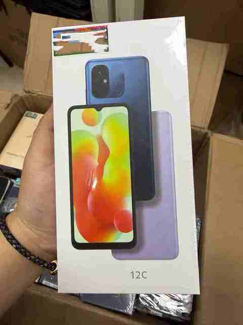 Low Price  Redm 12C Unlocked 6.71-Inch 50MP 5000mAh  Dual SIM 4G Smartphone