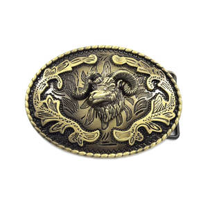 Hebilla de Cinturón de Aleación Estilo Western con Diseño Nuevo, Letras Iniciales de la A a la Z para Hombres y Mujeres, Vaqueros y Vaqueras - Product Image 1