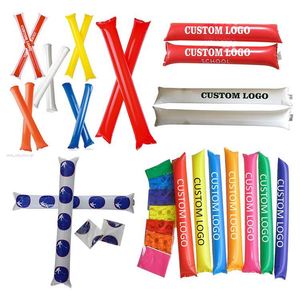 Bâton de cheering gonflable personnalisé avec logo sur mesure, idéal pour diverses équipes et événements sportifs – Fabrication OEM - Product Image 1