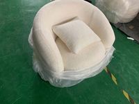 Canapé familial trois places en cachemire de style nordique Suessen, fabrication sur mesure, vente en gros
