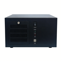 Industrial Computer Intel Multi Generation CPU DDR4 RAM Optional SSD SATA Expansion Rugged Housing Durable Industrial PCZhouzhen