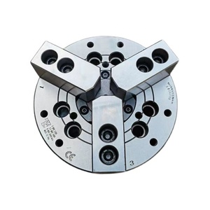 Mandril Hidráulico Sólido Hueco Estándar Original de 8 Pulgadas, Nuevo Juego Completo de Mandril Automático de Acero Inoxidable de 3 Mordazas al por Mayor - Product Image 3