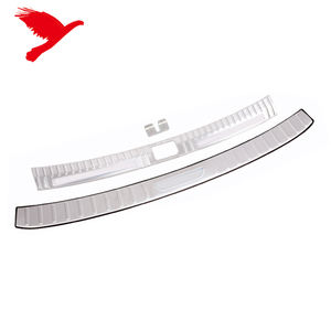 Couvercle protecteur de plaque de seuil de protection de pare-chocs extérieur intérieur de coffre arrière pour <span class=keywords><strong>VW</strong></span> Volkswagen <span class=keywords><strong>Tiguan</strong></span> 2017-2024 - Product Image 1