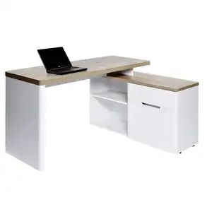 Индивидуальный Современный Офисный Рабочий стул и стол набор фотографий аксессуары для домашнего офиса с шкафом для хранения