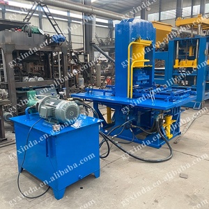Thủy lực gạch dây chuyền sản xuất với KHÁC NHAU lát gạch vật liệu nhự<span class=keywords><strong>a</strong></span> khối Máy làm - Product Image 2
