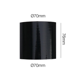 Tubi Flessibili per Refrigerante Manitor, Dritti con Manicotto, Lunghezza 76mm con Diametro Interno 70mm - Product Image 1