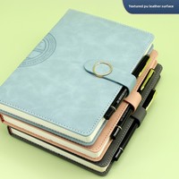 Carnet de planification en cuir rigide à boucle, directement de l'usine, pour la gestion de l'autodiscipline, journal d'affaires 365 jours, cadeau personnalisé