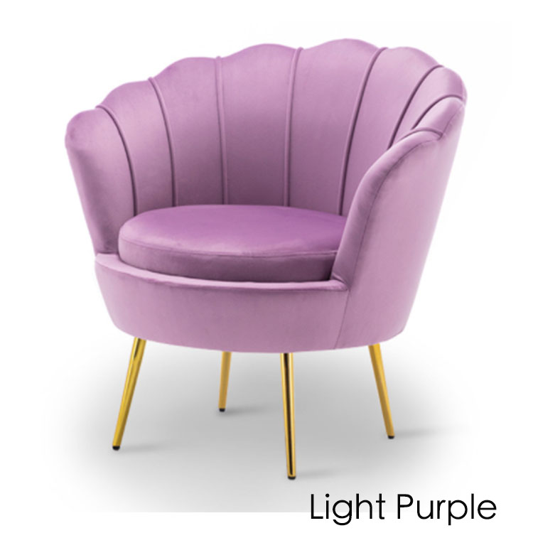 Nordic fabric small apartment single sofa leisure balcony bedroom clothing store dessert shop sofa chair
