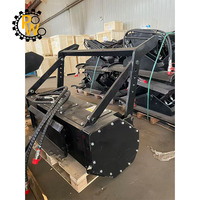 Trinciatrice Forestale Idraulica da 40 Pollici per Bobcat Skid Steer Loader, per la Rimozione di Ceppi, Vegetazione e Svuotamento del Terreno
