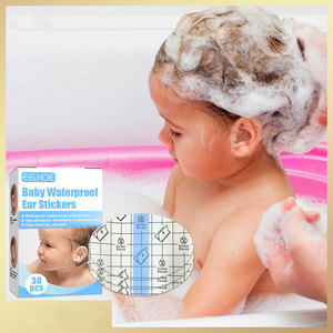 Protection des oreilles pour bébé contre l'eau, coussinets d'oreilles imperméables pour bébé, autocollants imperméables pour les oreilles - Product Image 2