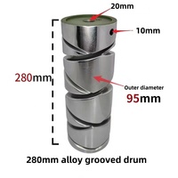 Tambour rainuré en bakélite/alliage pour machine à enrouler le fil/Tambour rainuré de haute qualité pour machine à enrouler le fil
