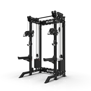 2026 KF5200 Appareil <span class=keywords><strong>de</strong></span> musculation mural à double station avec croisement <span class=keywords><strong>de</strong></span> câbles, entraîneur fonctionnel 1:1 et 2:1 avec accessoire papillon - Product Image 4