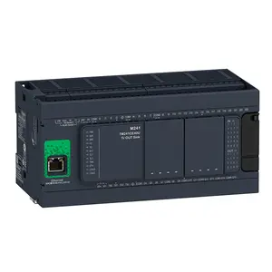 Controlador de programação PLC Logic Original 40 IO Ethernet TM241CE40R, preço bom, venda imperdível