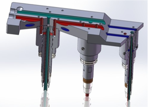 Machine de soufflage automatique à injection monostade <span class=keywords><strong>Leshan</strong></span> d'occasion 20L PP - Product Image 3