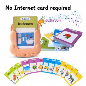 Lecteur de cartes flash interactif Zhorya pour enfants – Jouet éducatif parlant pour l'apprentissage des mots visuels et la cognition des enfants - Product Image 3