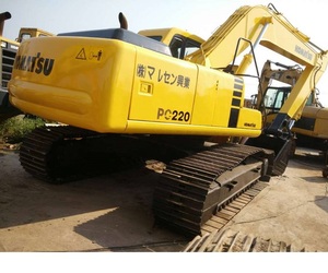 ใช้รถขุดตีนตะขาบ PC220-6สภาพดีสำหรับเครื่องจักรก่อสร้าง - Product Image 4