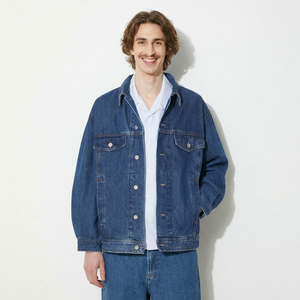 Wholesale Clothing Manufacturer <b>Denim</b> Men's <b>Jackets</b> <b>Custom</b> Basic Solid Color <b>Denim</b> Men's <b>Jackets</b> Made in Pakistan - Product Image 1