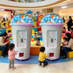 Distributore Automatico di Giochi a Moneta con Palline Rimbalzanti da 75/100mm, Giocattoli e Capsule Gacha Gacha - Product Image 2