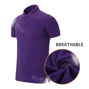 Alta calidad Unisex moda Premium camisetas cortas en blanco Polos logotipo personalizado bordado 100% algodón impresión Polos - Product Image 2