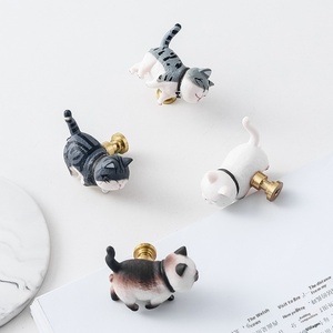 Thiết Kế Hiện Đại Sang Trọng Brass Nhật Bản Phong Cách Phim Hoạt Hình Tủ Quần Áo Ngăn Kéo Cửa Xử Lý Duy Nhất Lỗ Nhỏ Xử Lý Cho Tủ Phòng Khách - Product Image 3