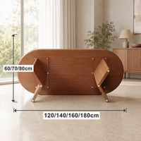 Multifunktionales Esszimmer-Set für Landhaus & Hotel mit 6 Sitzplätzen, Massivholz + Sinterstein + Leder, Verleiht dem Raum Eleganz