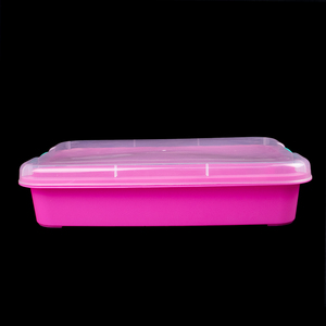 Plateau de jeu sensoriel portable de 15 pouces <span class=keywords><strong>avec</strong></span> <span class=keywords><strong>couvercle</strong></span>, remplir d'eau, de <span class=keywords><strong>sable</strong></span>, de perles et plus encore - Product Image 6
