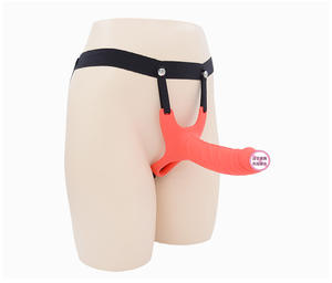 Consolador con correa realista para hombres, bragas, extensión de pene, manga, arnés, consoladores huecos, película erótica para adultos, 6,7 pulgadas - Product Image 3