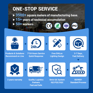 Lámpara de carretera para exteriores de alto lumen, resistente al agua, Ip67, aluminio fundido a presión, 80W, 100W, 120W, COB, farola Solar Led integrada todo en uno - Product Image 6
