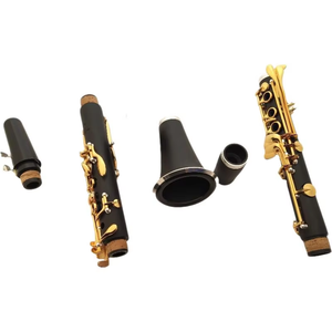 Venta al por mayor/OEM/<span class=keywords><strong>Precio</strong></span> de fábrica 17 Gold Key B Flat Clarinet Kidsren's Adulto Instrumento universal para principiantes Grado excelente BB EB - Product Image 1