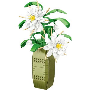 Ept hoa thanh lịch bluebell Bonsai tự làm trang trí món quà xây dựng đồ chơi Osmanthus khối xây dựng - Product Image 5