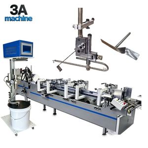 Máquina Plegadora y Encoladora Automática 3A de 450 mm con Bloqueo Inferior para Cajas de Cartón, Encolado en Frío, Accionamiento Eléctrico, Material de Madera - Product Image 1