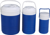 Bouteille isotherme PP PE 1L compacte et économique pour camping, étanche, portable, pour bière, glace, vin, canettes, activités de plein air
