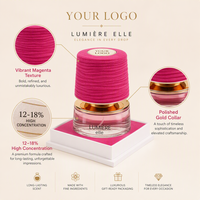 Parfum arabe de luxe rose ondulé, taille standard, fabriqué en Chine, vente chaude, longue durée, parfum intense, marque privée, OEM personnalisé