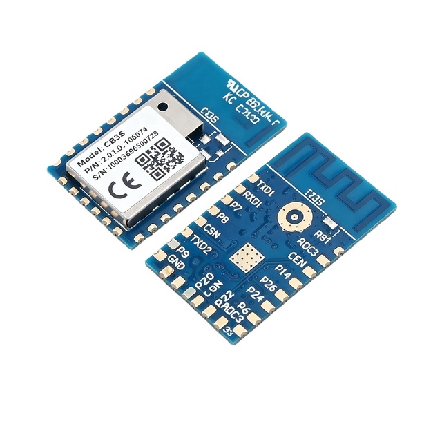 RF and Wireless Modules CB3S Dual Band WiFi Low-power BLE Module Universal Remote Control Module Module PCB Antenna on Board