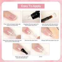 Nouveau Gel Poly Acrylique 2026 pour Nail Art – Gel d'Extension Transparent Naturel Épais Effet Gelée – Gel de Construction Résine Dure Solide – Vente en Gros OEM ODM