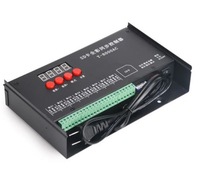 Contrôleur de Pixels LED SXZM T-8000Ac 220V RGB, Programmable, 8 Canaux de Sortie, Synchronisation de 8192 Pixels Avec Carte SD