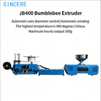 Extrudeuse de filament 3D compacte en plastique SINCERE – Machine d'extrusion de bureau économique pour imprimante 3D et recyclage