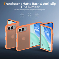 Coque de téléphone pliable mate légère pour iPhone 18 Fold, étui de protection intégral résistant aux traces de doigts pour appareil pliable Apple