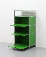 Meuble de rangement modulaire en acier inoxydable de haute qualité, personnalisé, moderne et écologique pour salon, fabriqué en usine