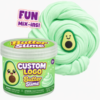 Fournisseur OEM de jouets sensoriels tactiles anti-stress, approuvés EN71, non toxiques et non collants, slime beurreux moelleux pour filles et garçons